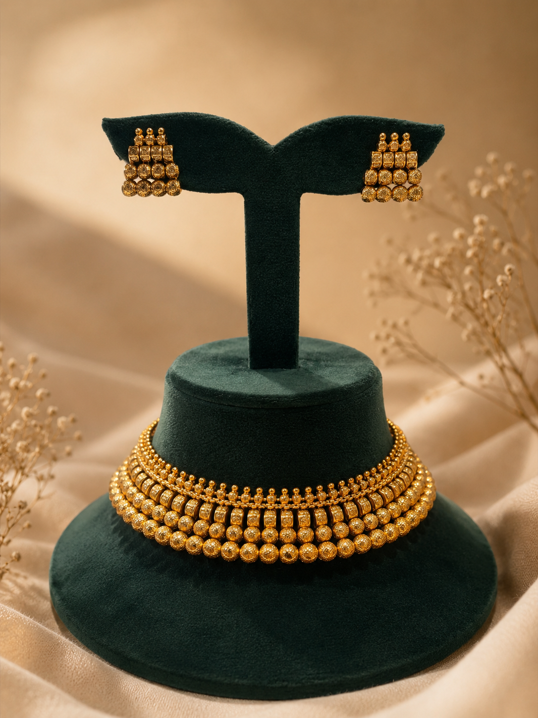 Royal Gold Choker Set ✨