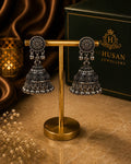 Oxidised jhumki