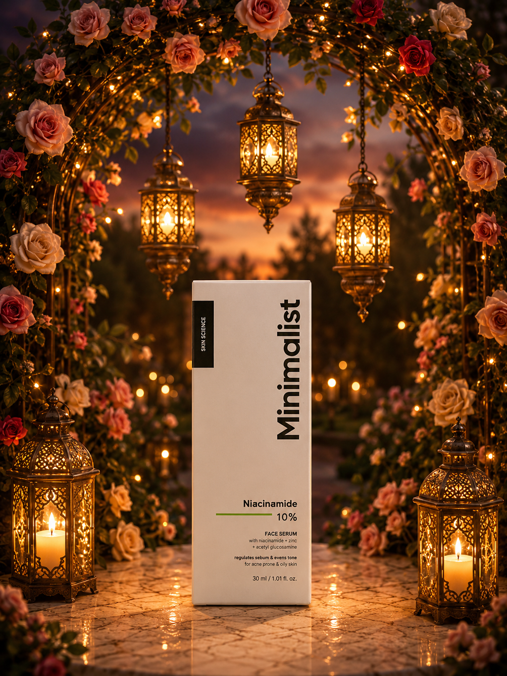 Minimalist Salicylic Acid 2% Face Serum – Floral Luxe Edition