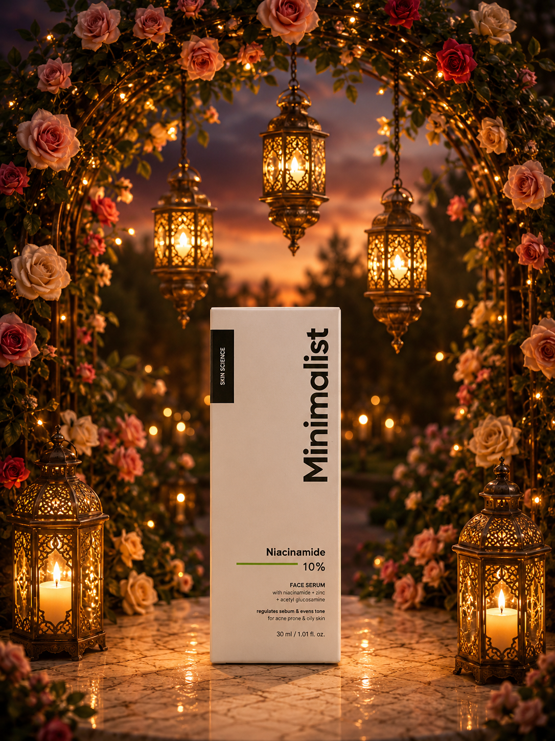 Minimalist Salicylic Acid 2% Face Serum – Floral Luxe Edition
