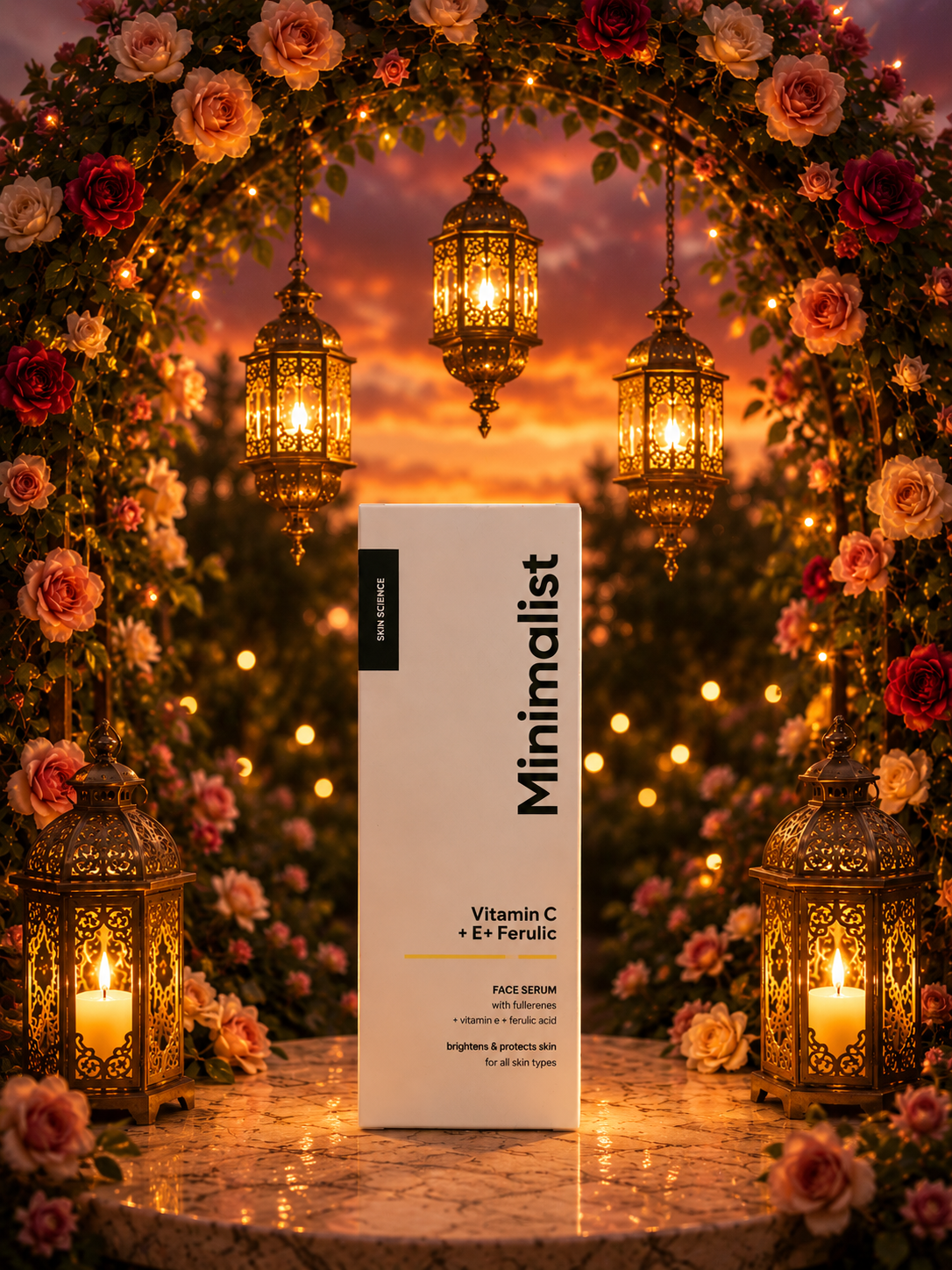 Minimalist Salicylic Acid 2% Face Serum – Floral Luxe Edition