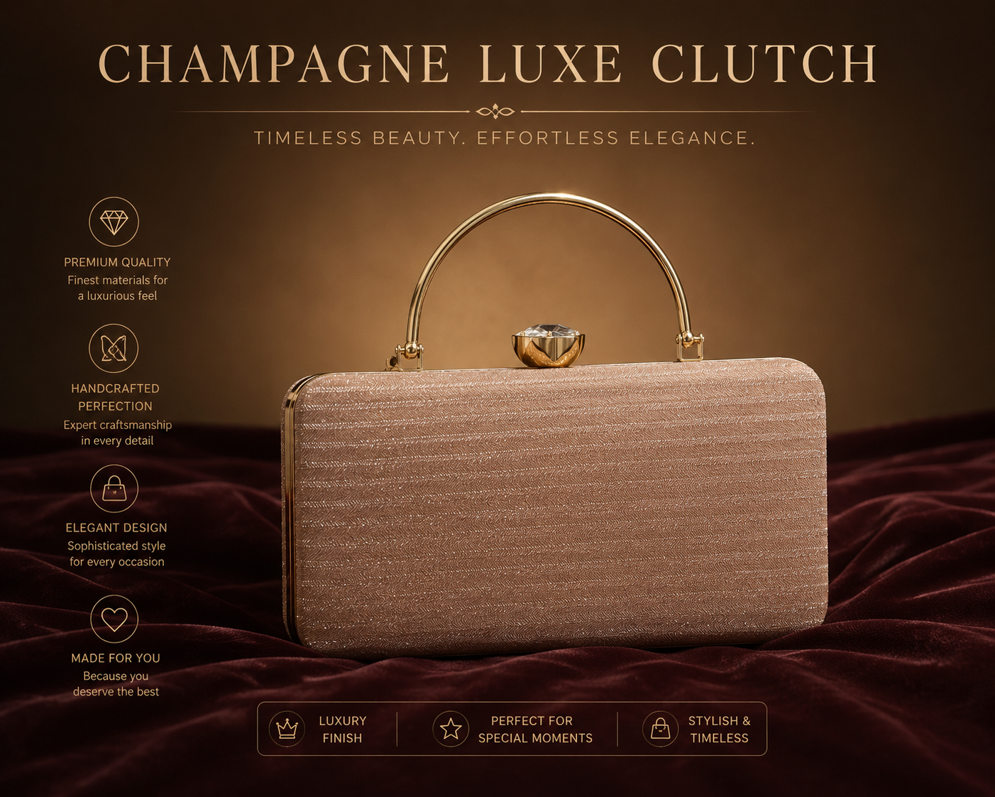 Luxe clutch 🤩