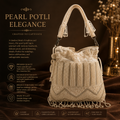 Silver potli purse