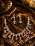Ad mint pink necklace