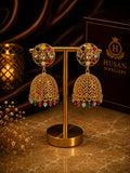 Gold plated jhumki