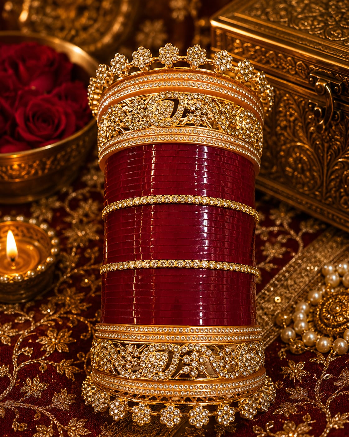 Heavy bridal chooda