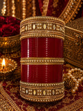 Antique mirror chooda