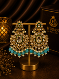 Sku blue earrings