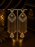 Long kashmiri earrings